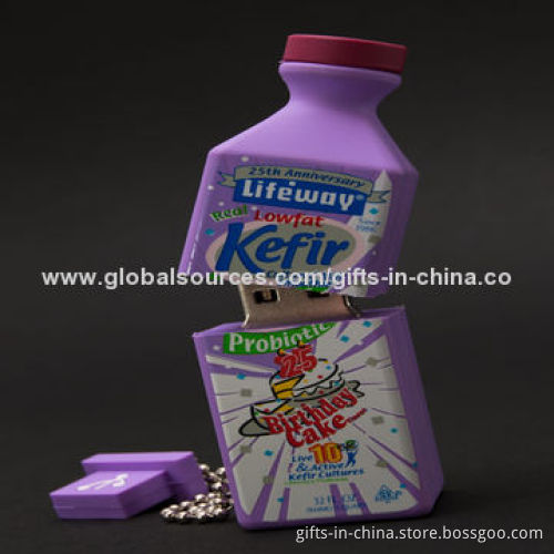 USB Flash Drive, Customized Packaging Types/Logos Accepted, 256MB to 32GB